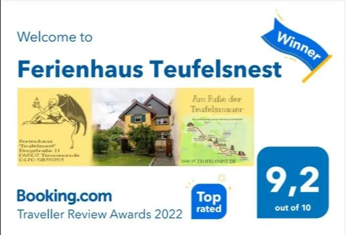 Teufelsnest Holiday home *